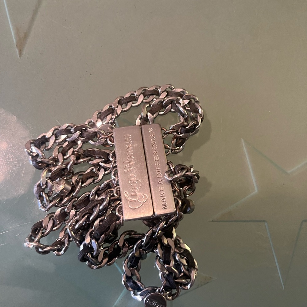 Good works makes a difference bracelet